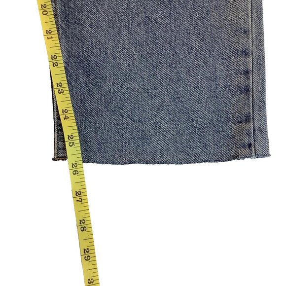 NWT Forever 21 The Larchmont Slim Straight Distressed Buttonfly Jeans Size 29 - Picture 5 of 11